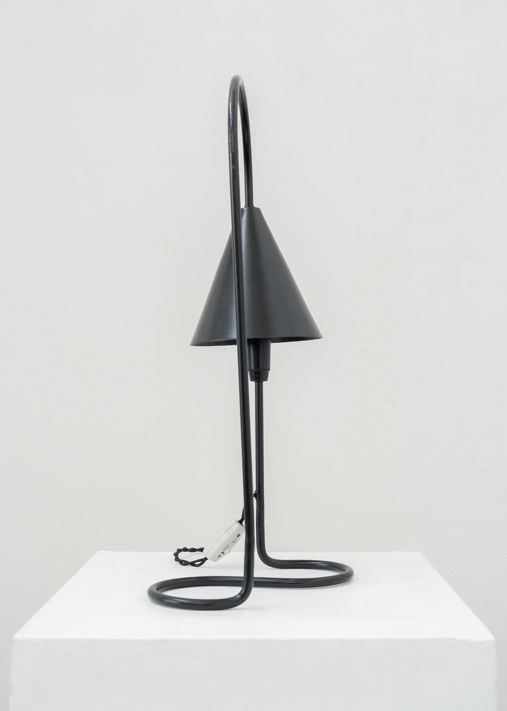 Sculptural vintage table lamp