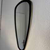 Vintage 1960 asymmetrical mirror - 69 x 35 cm