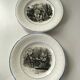 Série complète 12 assiettes Digoin Sarreguemines – Les 12 mois (1900-1920)