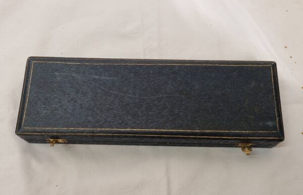 Couverts à salade argent massif fin xixeme