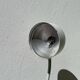 White metal lamp by Brama Italy