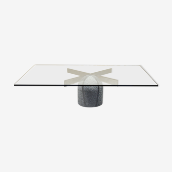 Table basse Paracarro par Giovanni Offredi pour Saporiti, Italie, années 1970