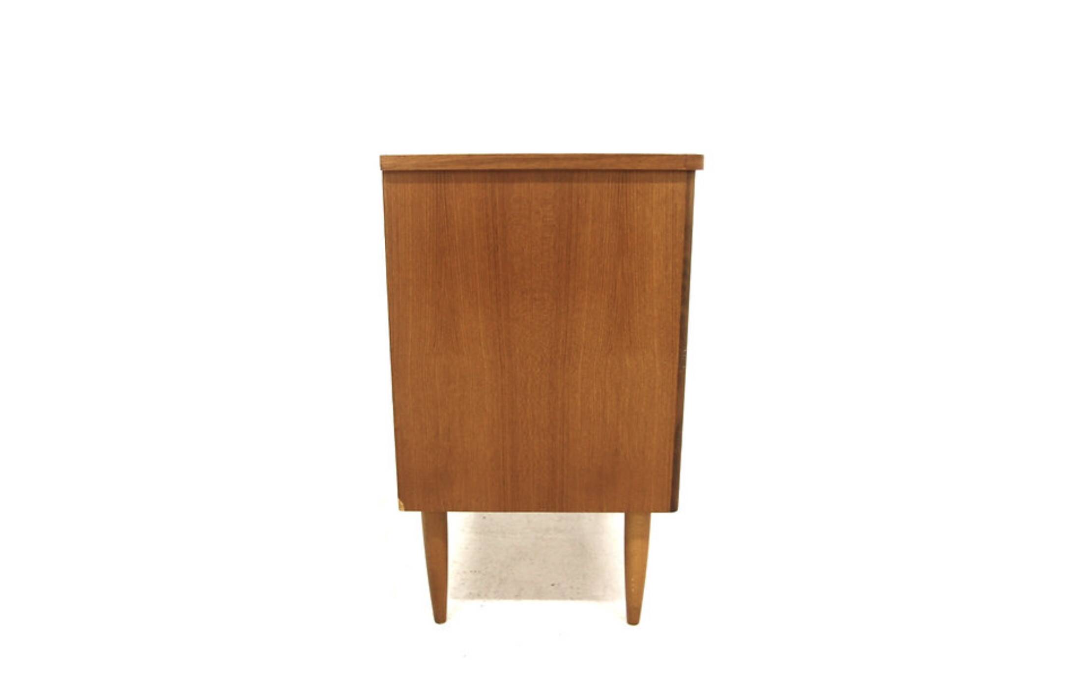 Commode scandinave en teck, Suède, 1960