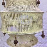 Macramé suspension 60s/70s