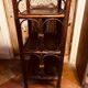 Vintage rattan shelf