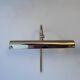 Pair of vintage adjustable wall lights, brass, France 1970