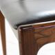 Grained rosewood danish design armchair by Johannes Andersen