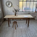 Pine and oak farmhouse table 2m