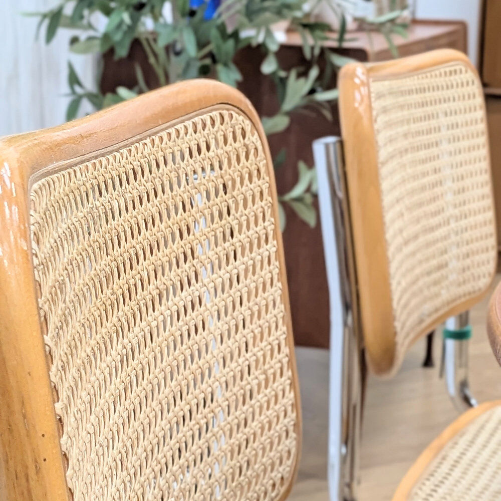 Lot de 4 chaises B32 par Marcel Breuer