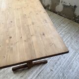 Perriand mountain furniture pine dining table