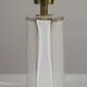 Opaline Glass Table Lamp – Flygsfors, Sweden — Late 1960s / Early 1970s