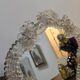 Venetian glass mirror – 35 x 30 cm