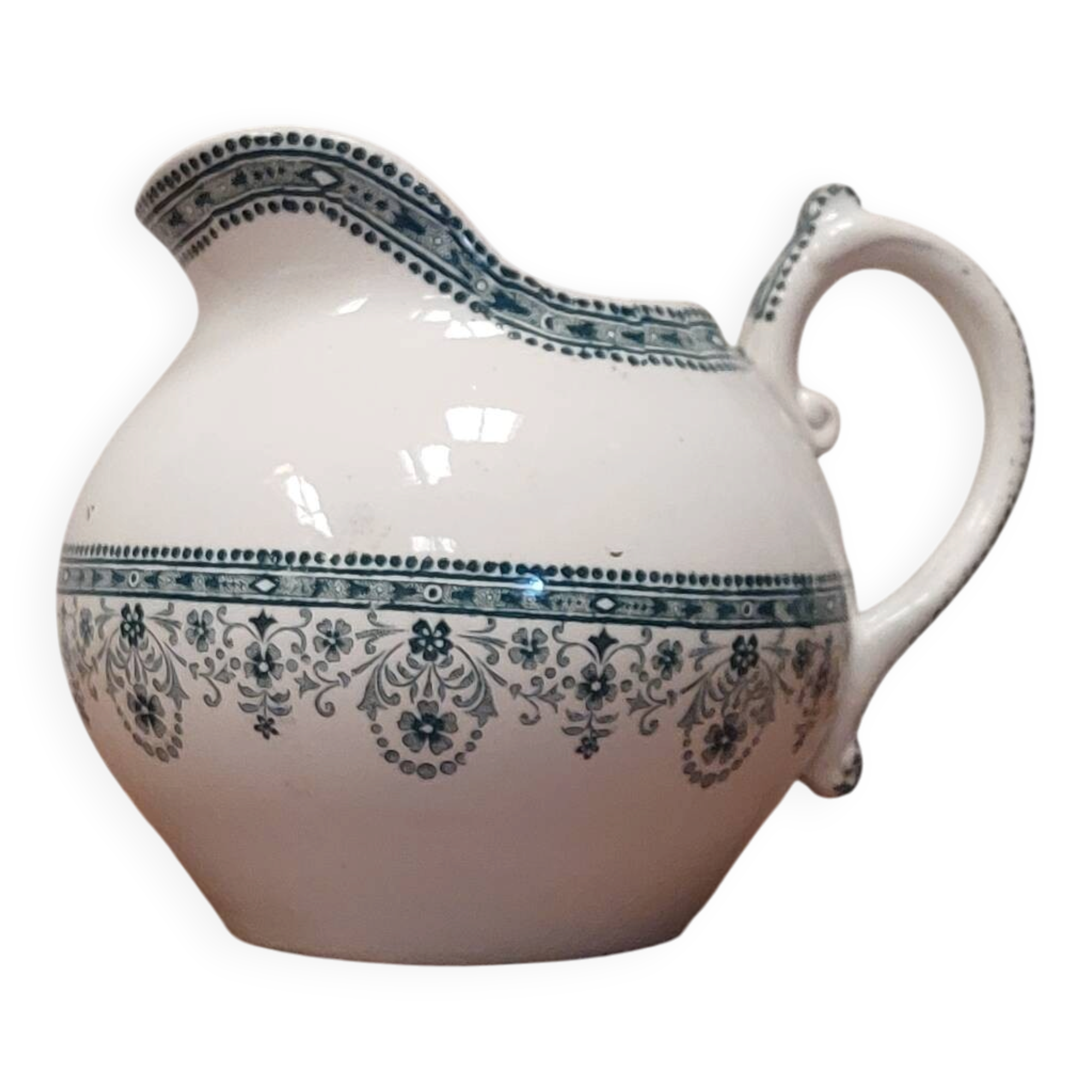 Old milk jug Moulin des Loups and Hamage