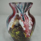 Ancien vase grès flammé morvan art déco