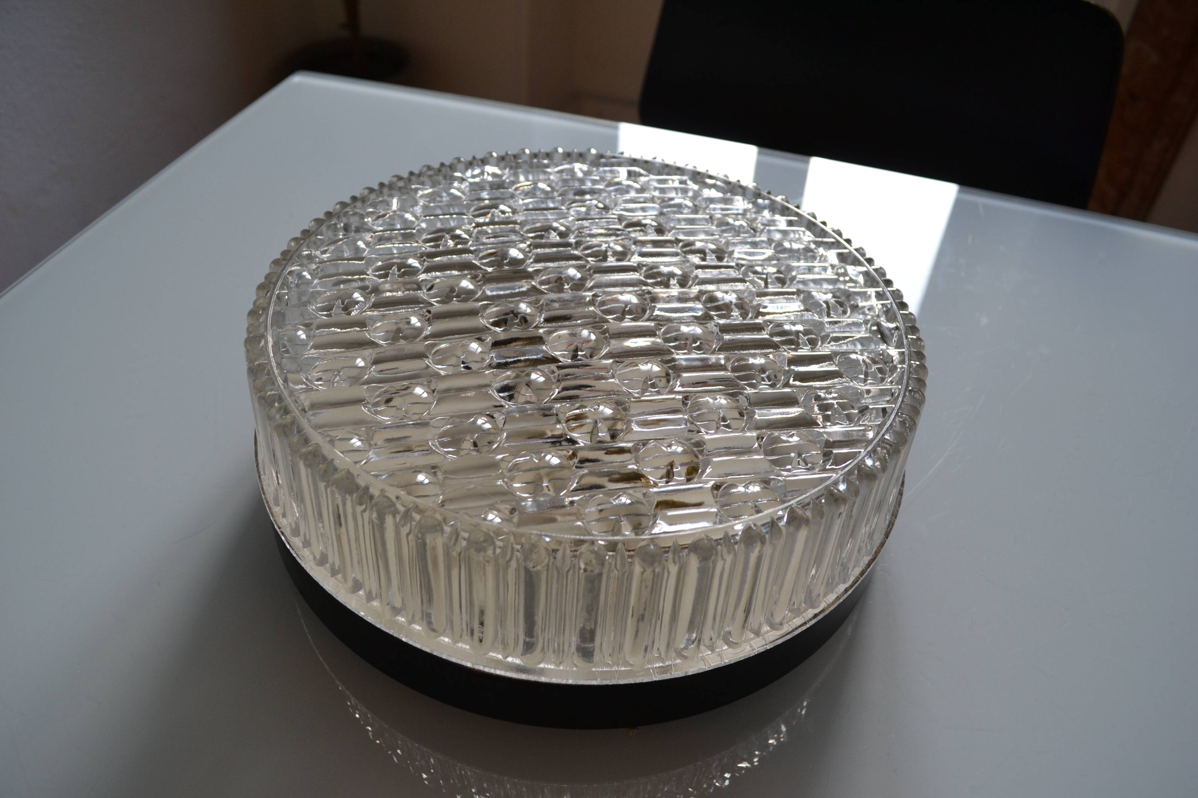 Ceiling or wall lamp by Helena Tynell @ Limburg Finland 1960s Scandinavian