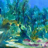 Landscapes signed Bul from 1994
