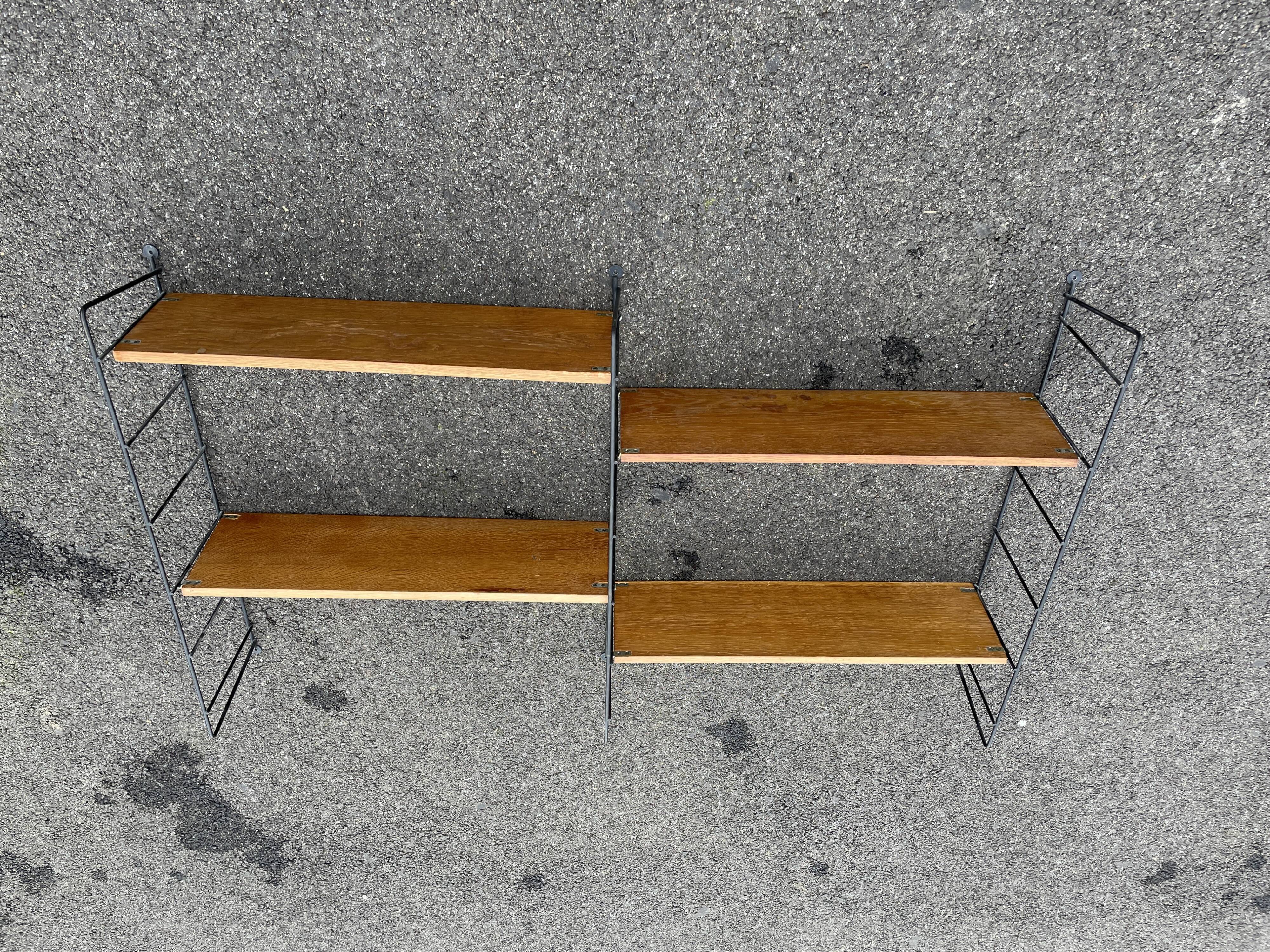 Double Wall Shelf Strinning, Kajsa & Nisse Strinning For String, 1970s