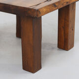 Vintage Rustic Brutalist Coffee Table