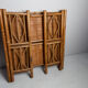 Foldable bamboo wall shelf 1970