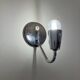 Functionalist Wall Lamp by Zukov, Czechoslovakia, 1940s