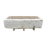 Natural stone trough with ring