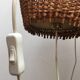 Vintage rattan lamp