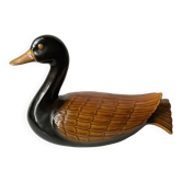 Large vintage ceramic duck
