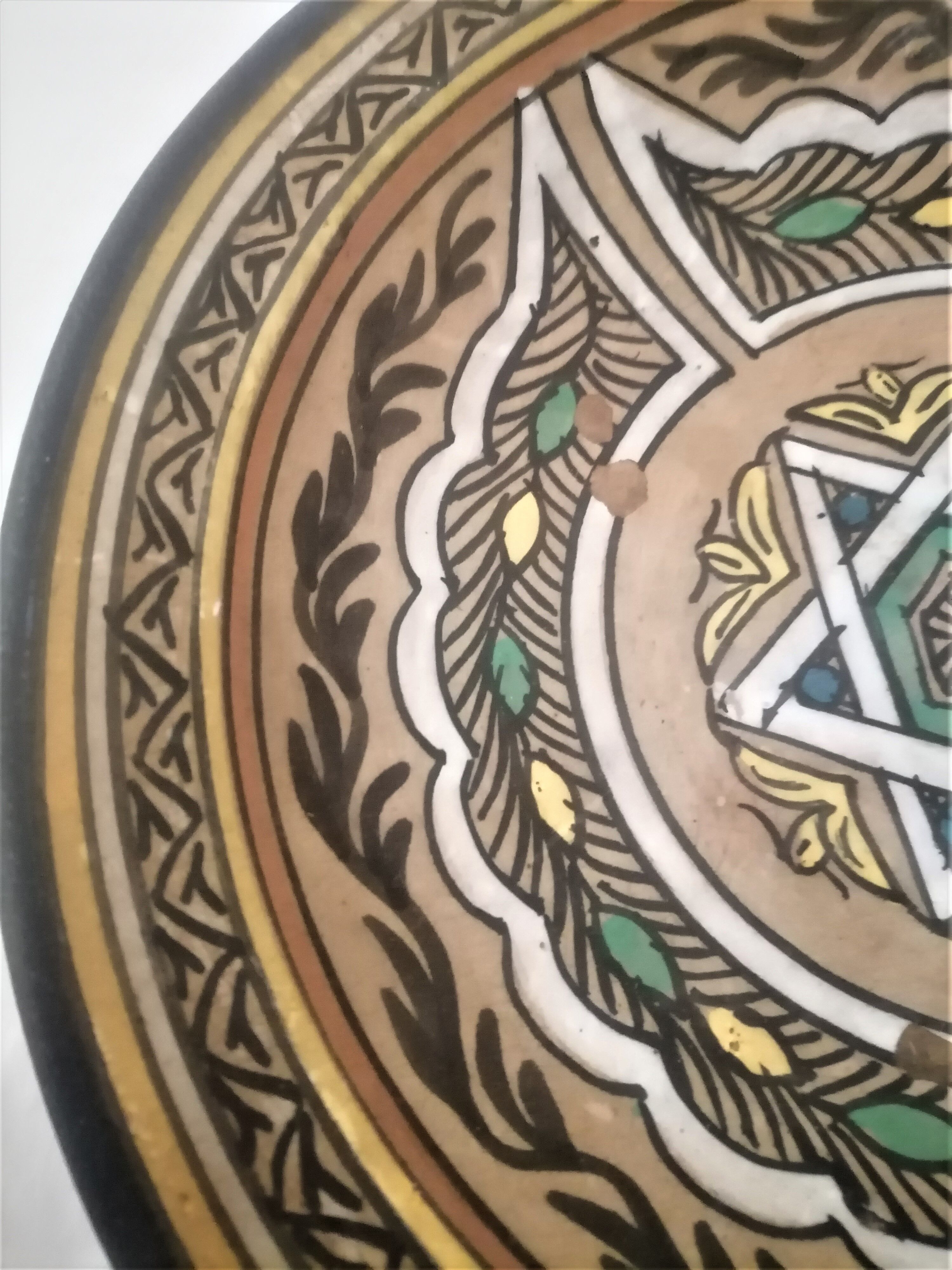 Moroccan dish. Late nineteenth, early twentieth