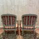 Paire de fauteuils cabriolets style Louis XV