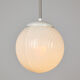 Czechoslovakian glass pendant