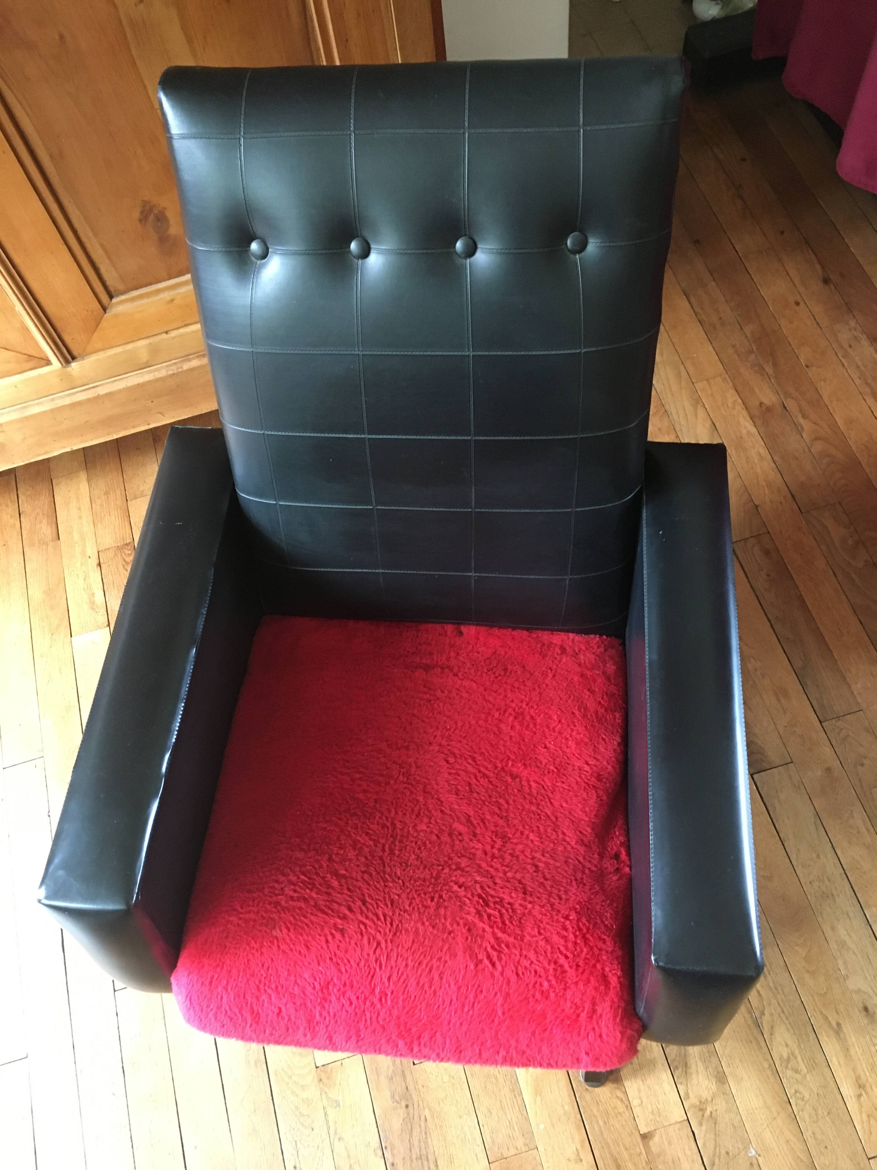 fauteuil vintage années 1960