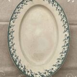 opaque porcelain dish from Gien (Montigny model)