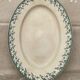 plat en porcelaine opaque de Gien ( modèle Montigny)