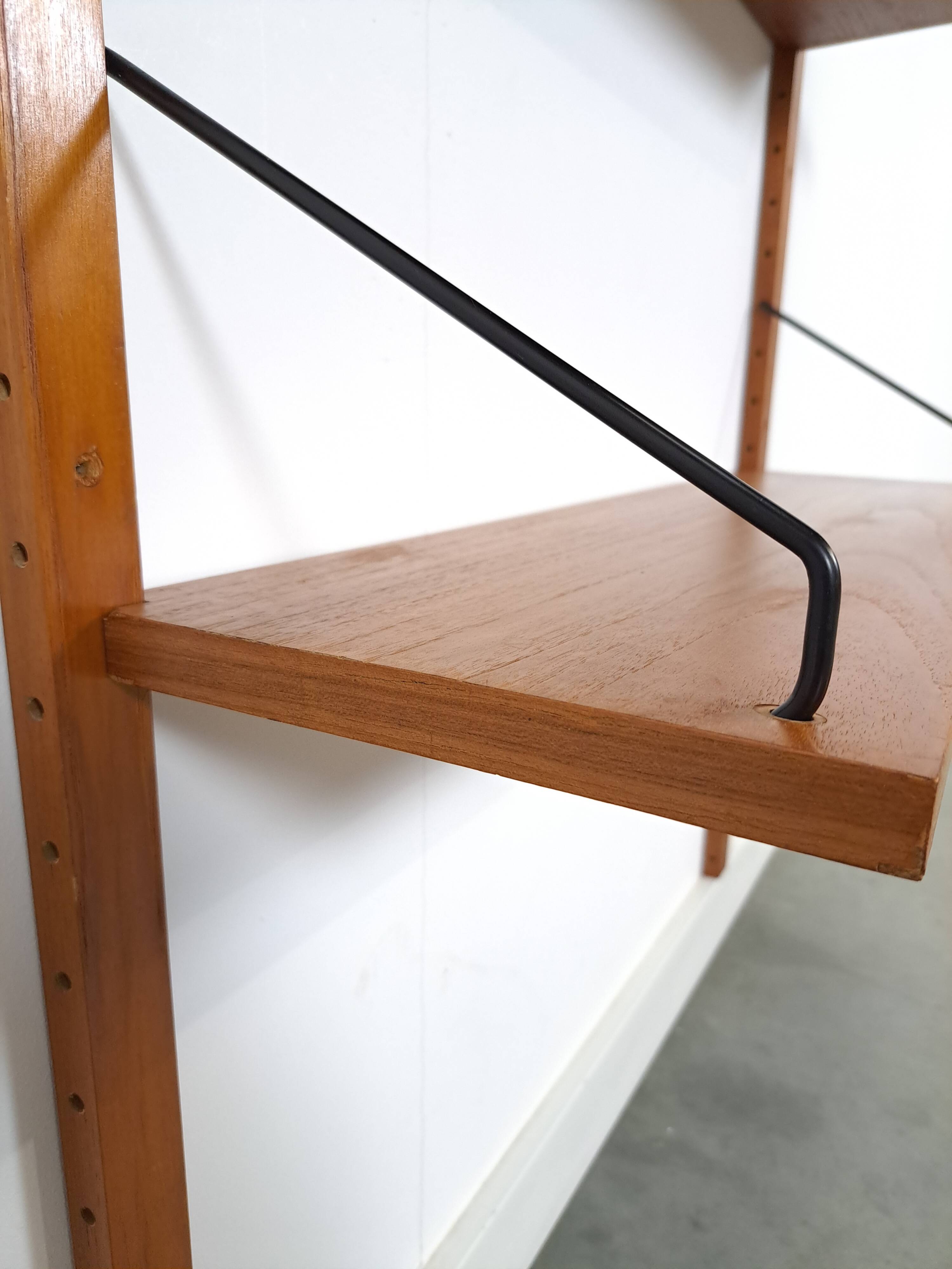 Modulair Deens Royal systeem Poul Cadovius CADO teak