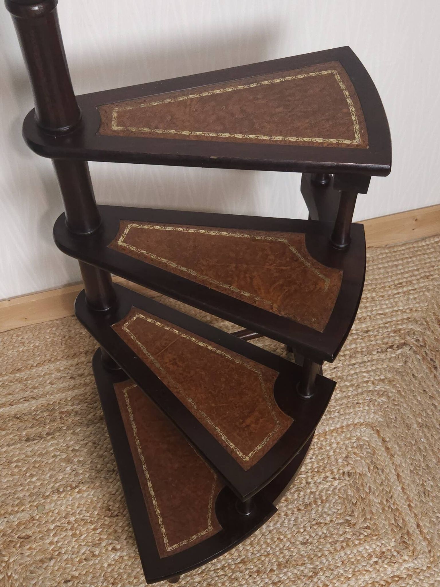 Escalier de bibliothèque style Anglais Victorien