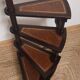 Victorian English library staircase