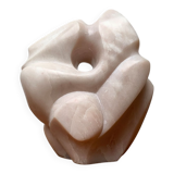 Vintage postmodern stone sculpture