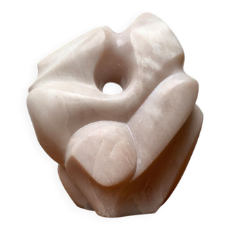 Vintage postmodern stone sculpture