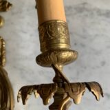 Grande applique bronze