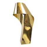 Limited Edition Sculptural Brass Lamp by Serge Mansau, 1970s