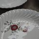 Set of 6 deep plates KG Lunéville Service Fleurs des Indes