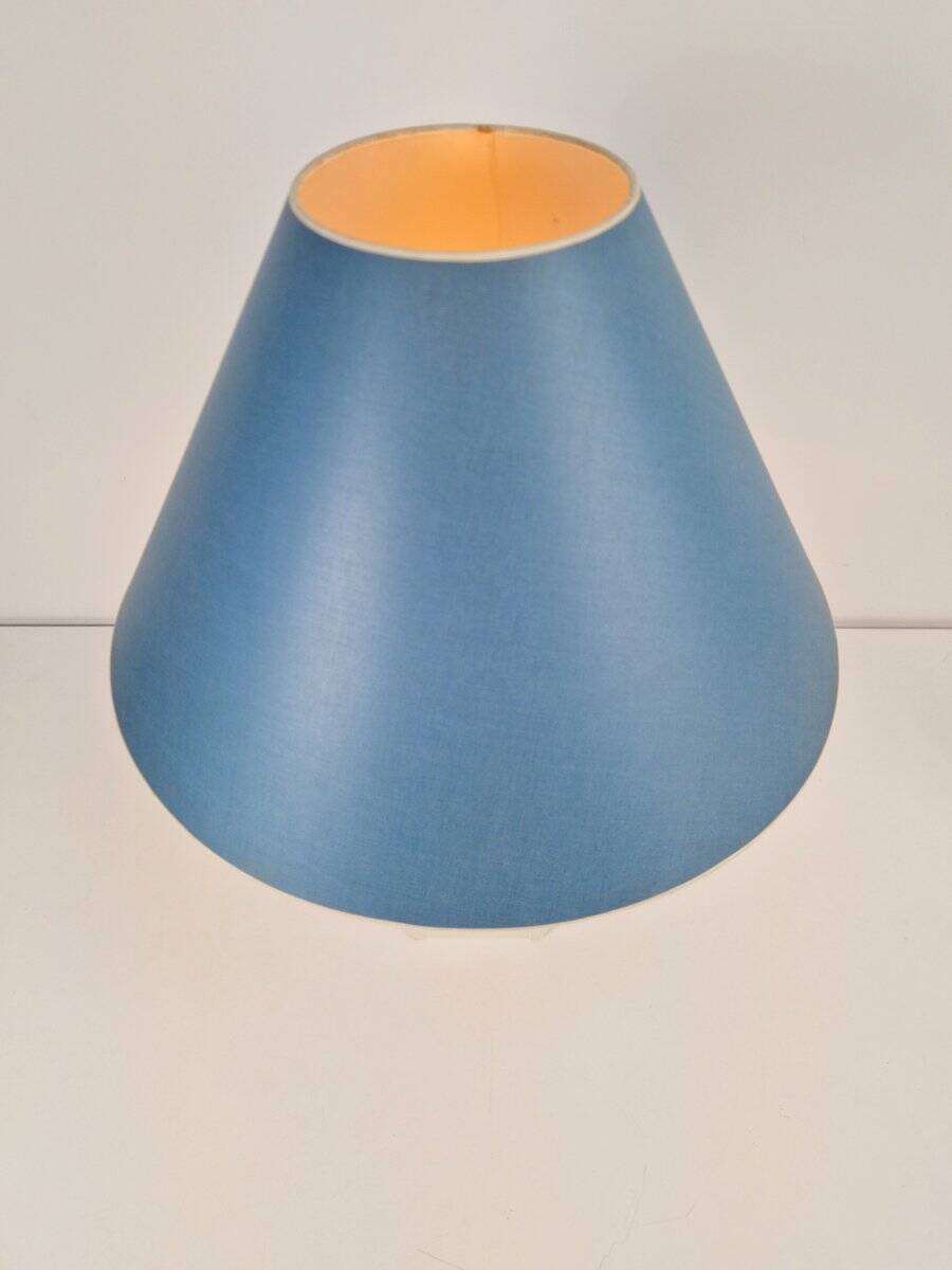 White Ceramic Palm Tree Table Lamp in the style of Serge Roche, 1970s