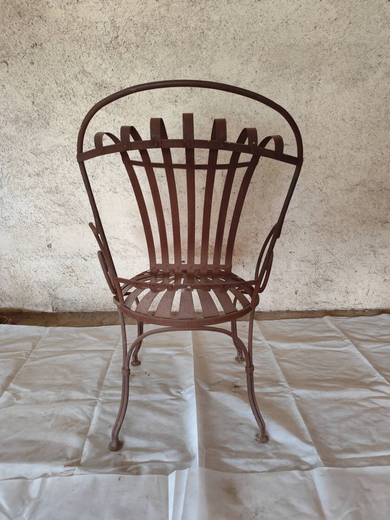 Garden armchair