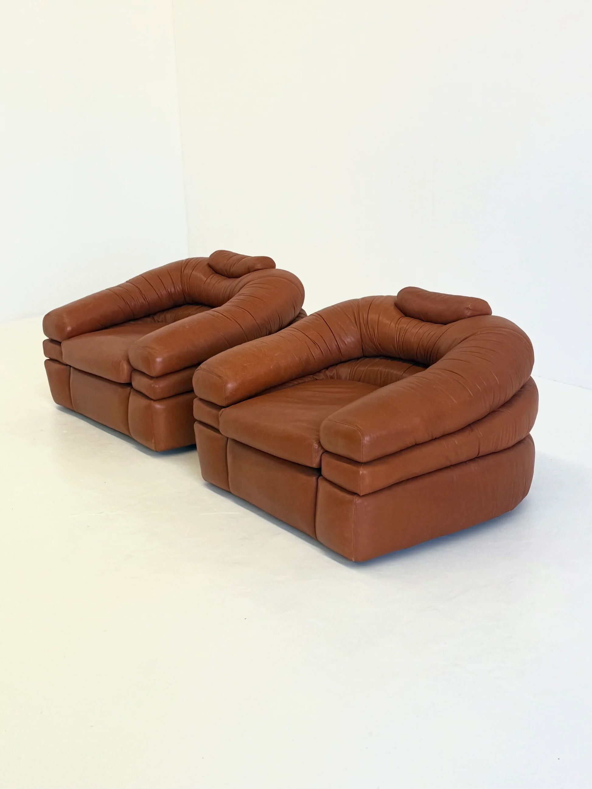 Straccio lounge chairs by De Pas, D’Urbino and Lomazzi for Zanotta