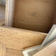 Solid oak desk