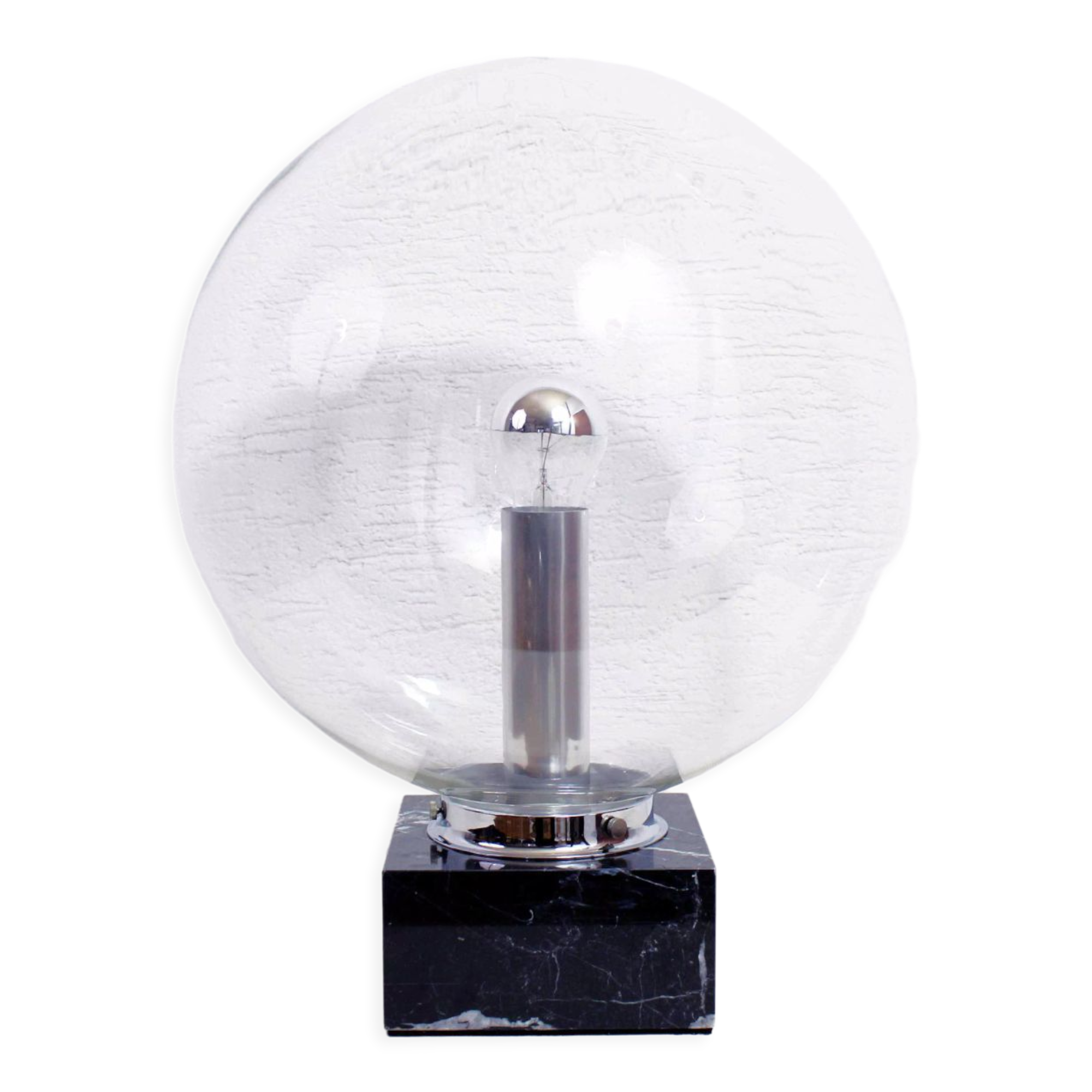 ERCO marble and glass table lamp