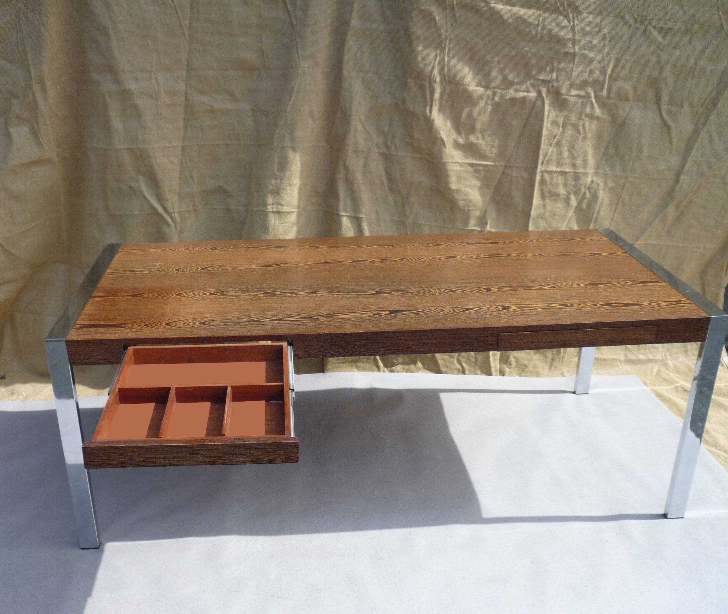 Ensemble de mobilier de bureau palissandre
