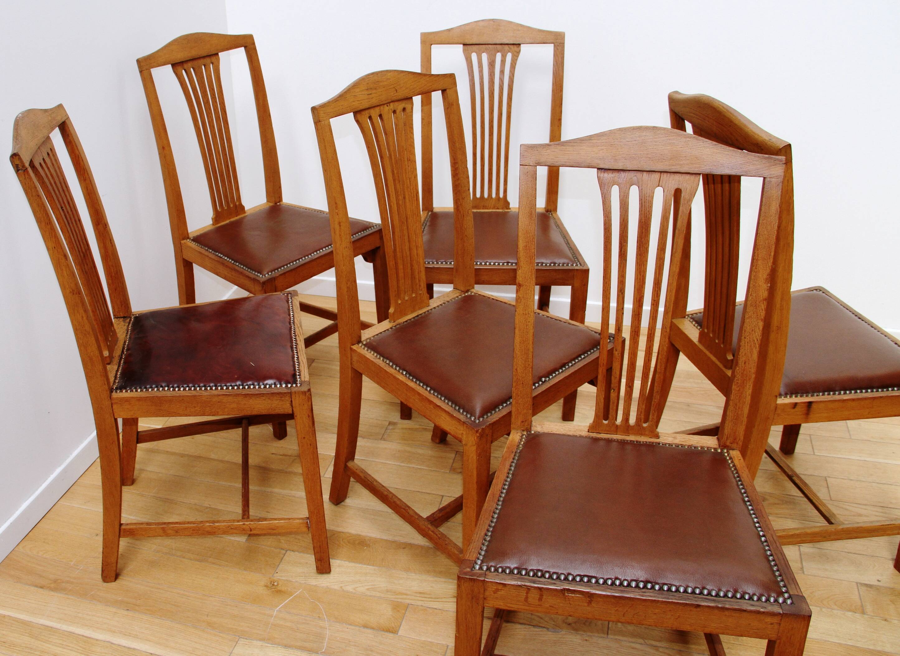 Set of 6 Chippendale Dining Chairs