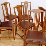 Set of 6 Chippendale Dining Chairs