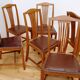 Set of 6 Chippendale Dining Chairs